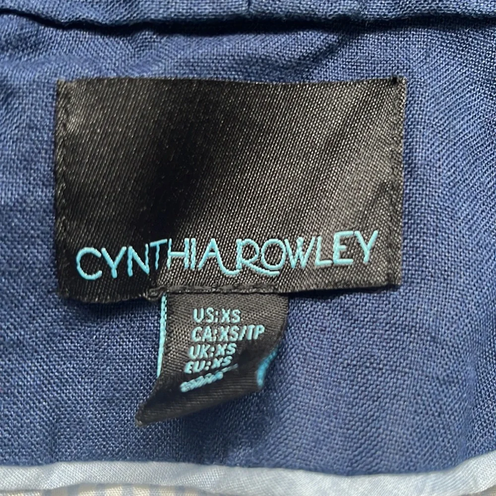 CYNTHIA ROWLEY blazer - Picture 2 of 4